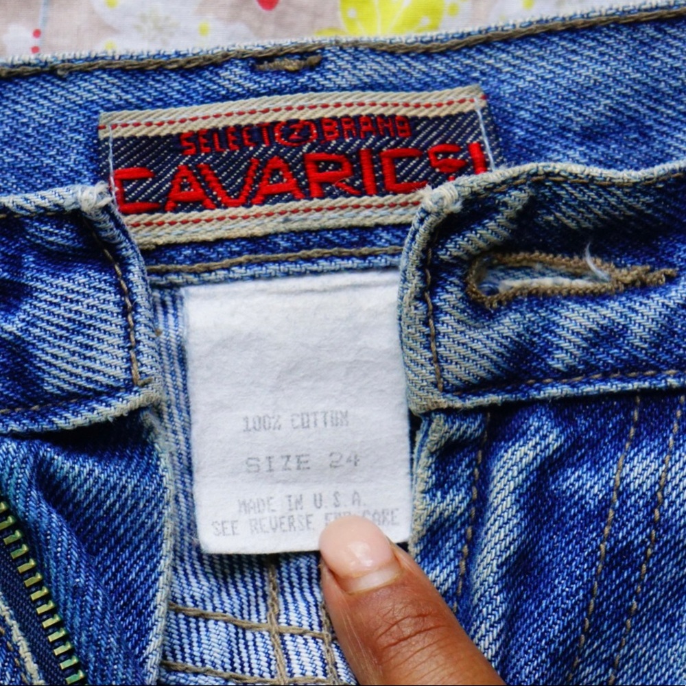 Vintage Z Cavaricci Denim Jean - Picture 6 of 6